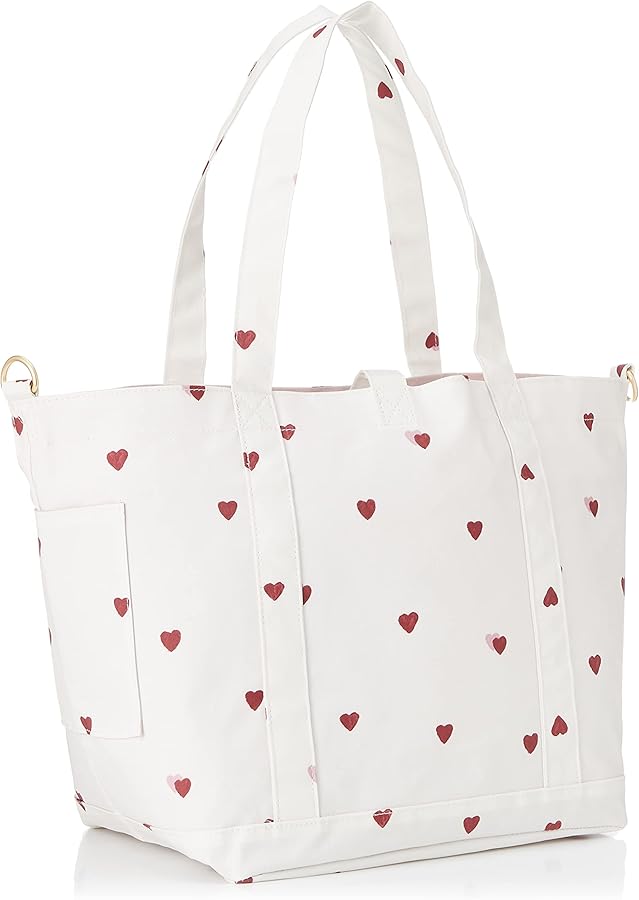 Amazon | [ジェラート ピケ] ハート柄ママバッグ PWGB225724